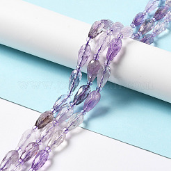 Natürlichen Amethyst Perlen Stränge&nbsp;G-B028-A11