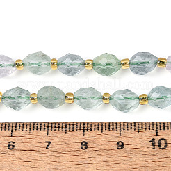 Verde naturale fluorite perline fili&nbsp;G-N342-35-8x6-12