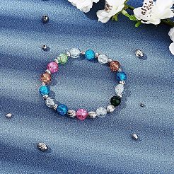 Perline ondulate in acciaio inossidabile 304&nbsp;DIY-UN0014-85