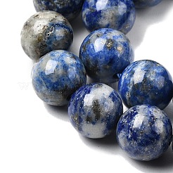 Natürlicher Lapislazuli Perlenstränge&nbsp;G-G344-A09-10mm