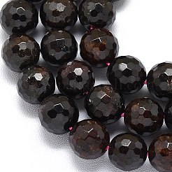 Natürlicher Granat Perlen Stränge&nbsp;G-B165-A03-10mm