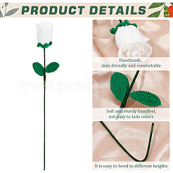 Blumenbaumwolle mit eisengestricktem Kostümverzierungszubehör&nbsp;DIY-WH0570-09A