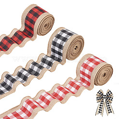 3 Rolle Polyester- und Hanfband in 3 Stilen&nbsp;OCOR-CW0001-02
