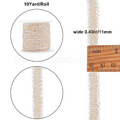 10 yard de garniture en dentelle tressée en polyester mille-pattes&nbsp;OCOR-GF0001-55D