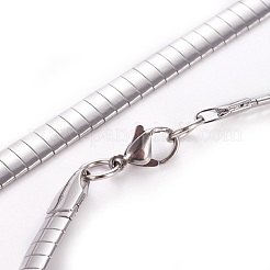 Anlaufgeschützte Schmucksets aus 304 Edelstahl mit Halsketten und Armreifen&nbsp;SJEW-L144-A01-P