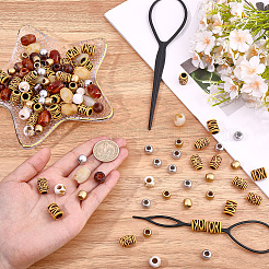 DIY-Sets für afrikanische Dreadlock-Haaraccessoires&nbsp;FIND-PA0001-49