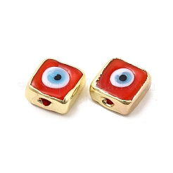 Abalorios de esmalte de bronce&nbsp;KK-F842-02D