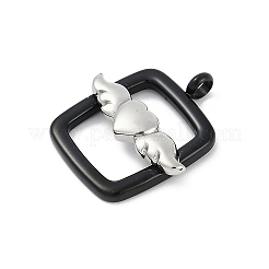 Ciondoli in acciaio inox 304&nbsp;STAS-F310-15EB