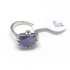 Natürlichen Amethyst Ringe&nbsp;G-S217-09-B