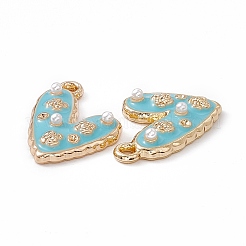 Pendentifs d'émail en alliage&nbsp;LS-PALLOY-P287-14LG-03