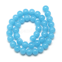 Nachahmung Jade Glasperlen &nbsp;GR6mm68Y