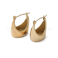 Pendientes de aro de acero inoxidable 304 para mujer&nbsp;EJEW-Z090-02G