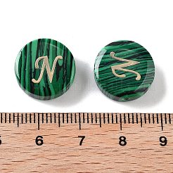 Perline di malachite sintetiche&nbsp;G-A238-01N