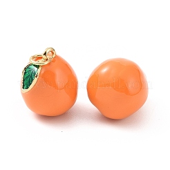 Messing Emaille Anhänger / charms&nbsp;KK-O140-05G