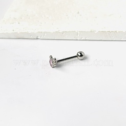Zungenringe in Herzform mit Engelsflügeln&nbsp;FS-WG901EE-04