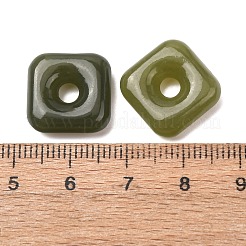 Verbindungsringe aus natürlichem Myanmar-Jadeit&nbsp;G-Z155-12