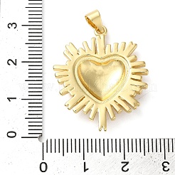 Messing Anhänger & Charms&nbsp;KK-B094-03G