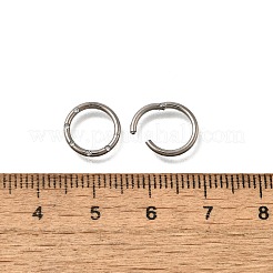F136 Nasenringe aus Titan mit Mikropflaster und klarem Zirkonia&nbsp;AJEW-D306-05P