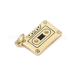 Ciondoli smaltato in ottone&nbsp;KK-U062-36G