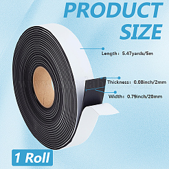 1 Rolle EVA-Antivibrations-Schallschutzstreifen für Bettrahmen-Stoßdämpfer&nbsp;DIY-CY0002-95