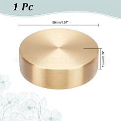 Chinesischer Kalligraphie-Briefbeschwerer aus Messing&nbsp;DJEW-WH0050-26A-G