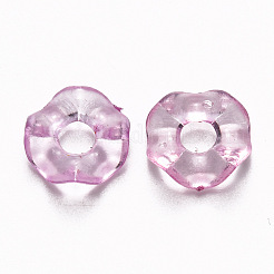 Abalorios de acrílico transparentes&nbsp;TACR-R150-01