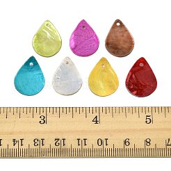 56 Stück 7 Farben sprühlackierte natürliche Akoya-Muschel-Anhänger&nbsp;BSHE-FS0001-09