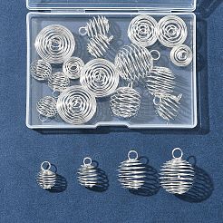 20pcs 4 Arten Eisendrahtanhänger&nbsp;FIND-FS0003-39
