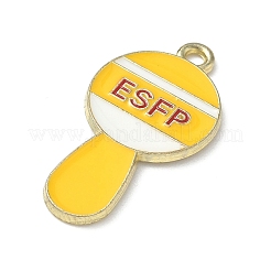 MBTI-Themen-Emaille-Anhänger aus Legierung&nbsp;LS-ENAM-I083-01G-04