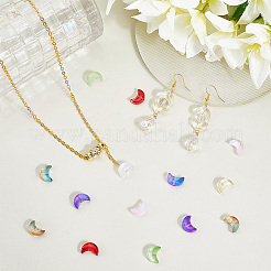 120 Stück 6 Farben transparent gespritzte Glasperlen&nbsp;GLAA-PA0001-04
