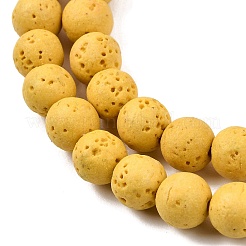 Fili di perline sintetiche di roccia lavica tinte&nbsp;GG-CBAAE19-06B-05