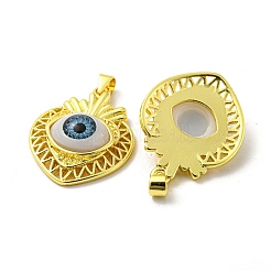 Echte 18 Karat vergoldete Messinganhänger&nbsp;KK-L209-001G-04