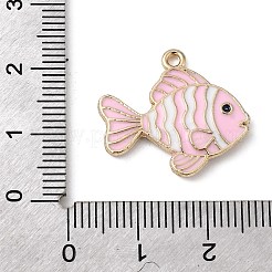 Pendenti in smalto a doppia faccia in lega&nbsp;FIND-D307-03G