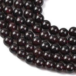 Granate natural hebras&nbsp;G-J376-37-4mm