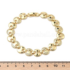 Armband aus flachen&nbsp;BJEW-G773-06G