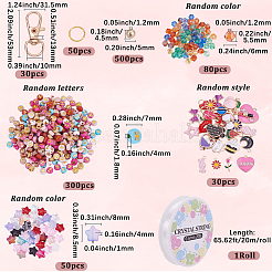 Kits de accesorios para hacer llaveros de diy&nbsp;DIY-BM0002-86