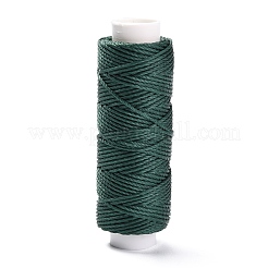Cordon torsadé rond en polyester ciré&nbsp;YC-L003-D-M
