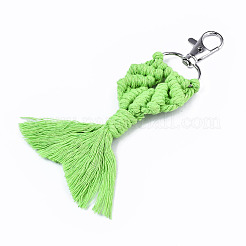 Décorations pendentifs pampilles en polycoton (coton polyester)&nbsp;FIND-T035-06E-RS