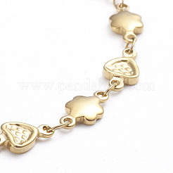 Bracelets à maillons en acier inoxydable 304&nbsp;BJEW-L673-006-G