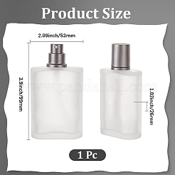Reisesprühflaschen aus Milchglas&nbsp;AJEW-GF0013-82