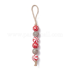 Ciondolo perline di legno decorazione&nbsp;HJEW-JM02270