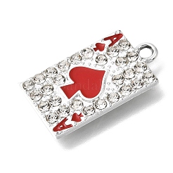 Legierung rhinestone-anhänger&nbsp;FIDN-B067-02A-P