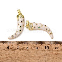 Ottone micro spianare pendenti zirconi&nbsp;KK-F911-28G-02
