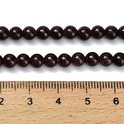 Natürlicher Granat Perlen Stränge&nbsp;G-C262-B07-5mm