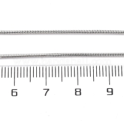 Messing-Halsketten mit runden Schlangenketten für Damen&nbsp;NJEW-D302-15P
