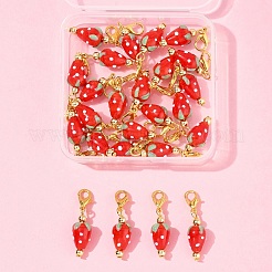 25 pz decorazioni pendenti in vetro soffiato&nbsp;HJEW-FS00036