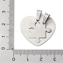 201 pendentifs fendus en acier inoxydable&nbsp;STAS-Q342-30P