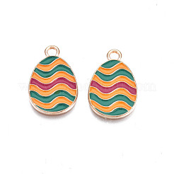 Pendentifs d'émail en alliage&nbsp;ENAM-S115-153
