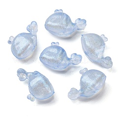 Transparente leuchtende Acrylperlen&nbsp;MACR-D024-37B