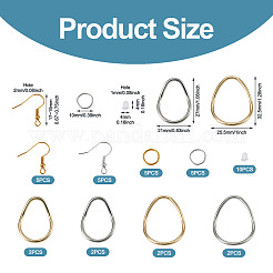 Orecchini fai da te che fanno kit&nbsp;DIY-TA0016-32